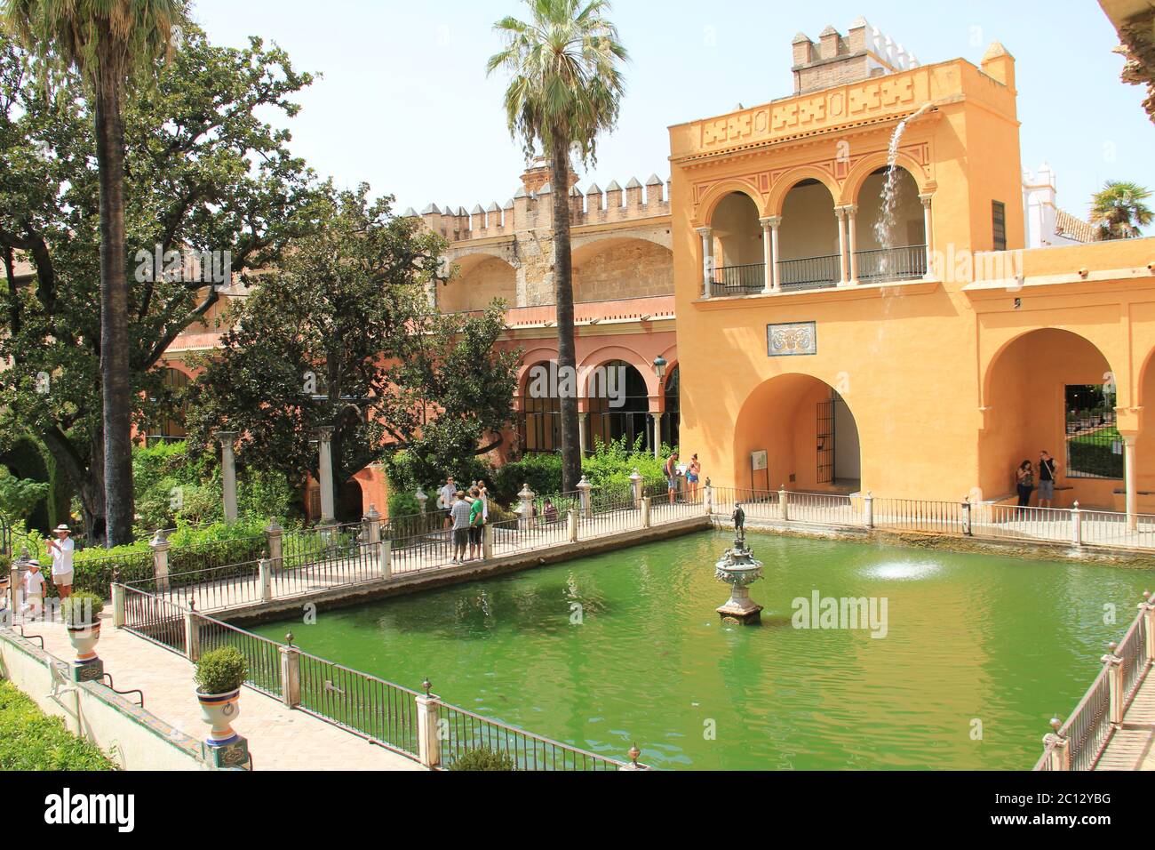 Royal Alcázar of Seville, Spain Stock Photo