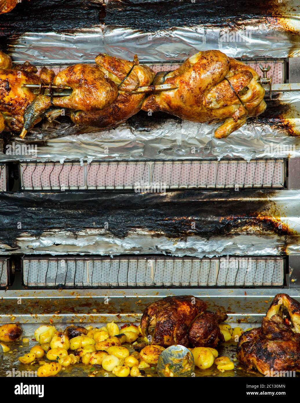 Roasting chickens hi-res stock photography and images - Alamy