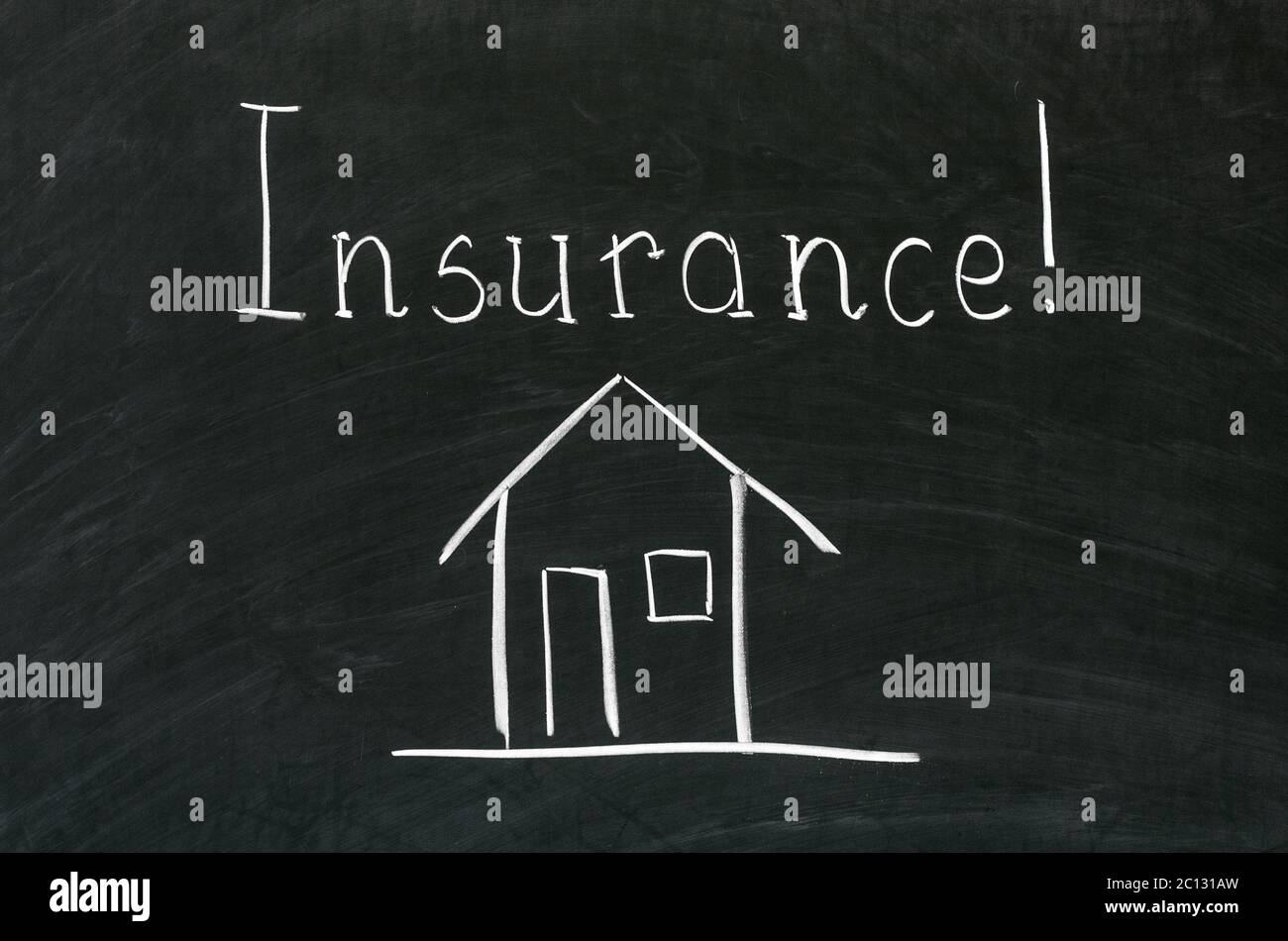 Insurance word handwritten with white chalk on a blackboard Stock Photo ...