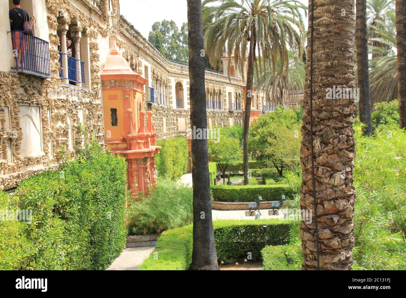 Royal Alcázar of Seville, Spain Stock Photo