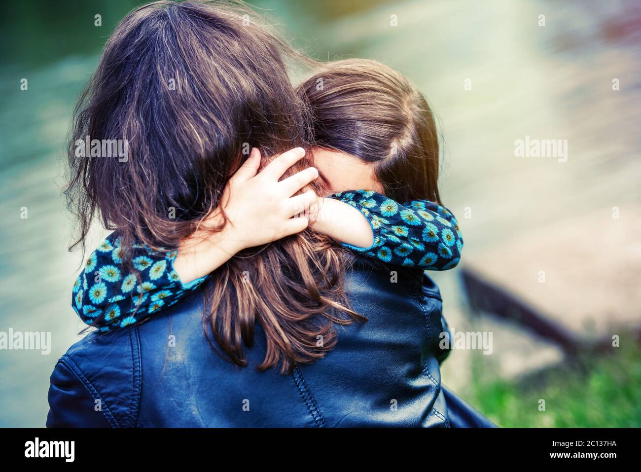 Portrait Teenage Girl Hugging Cute High Resolution Stock Photography And Images Alamy