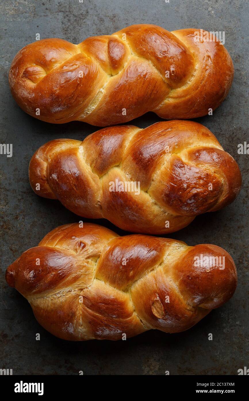 Homemade challah bread rolls Stock Photo Alamy