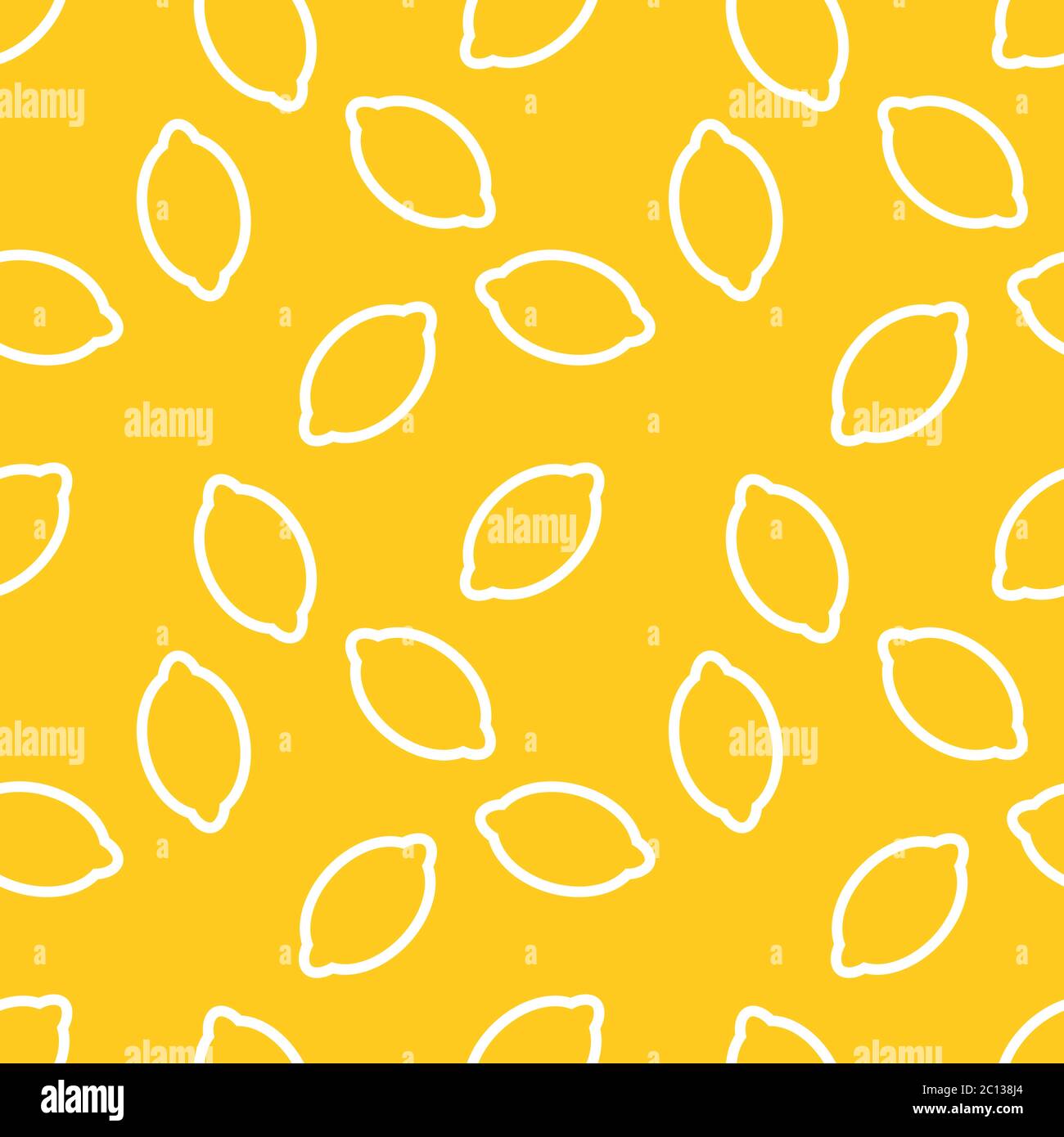 Lemon pattern print. Vector yellow lemon pattern Stock Vector Image ...