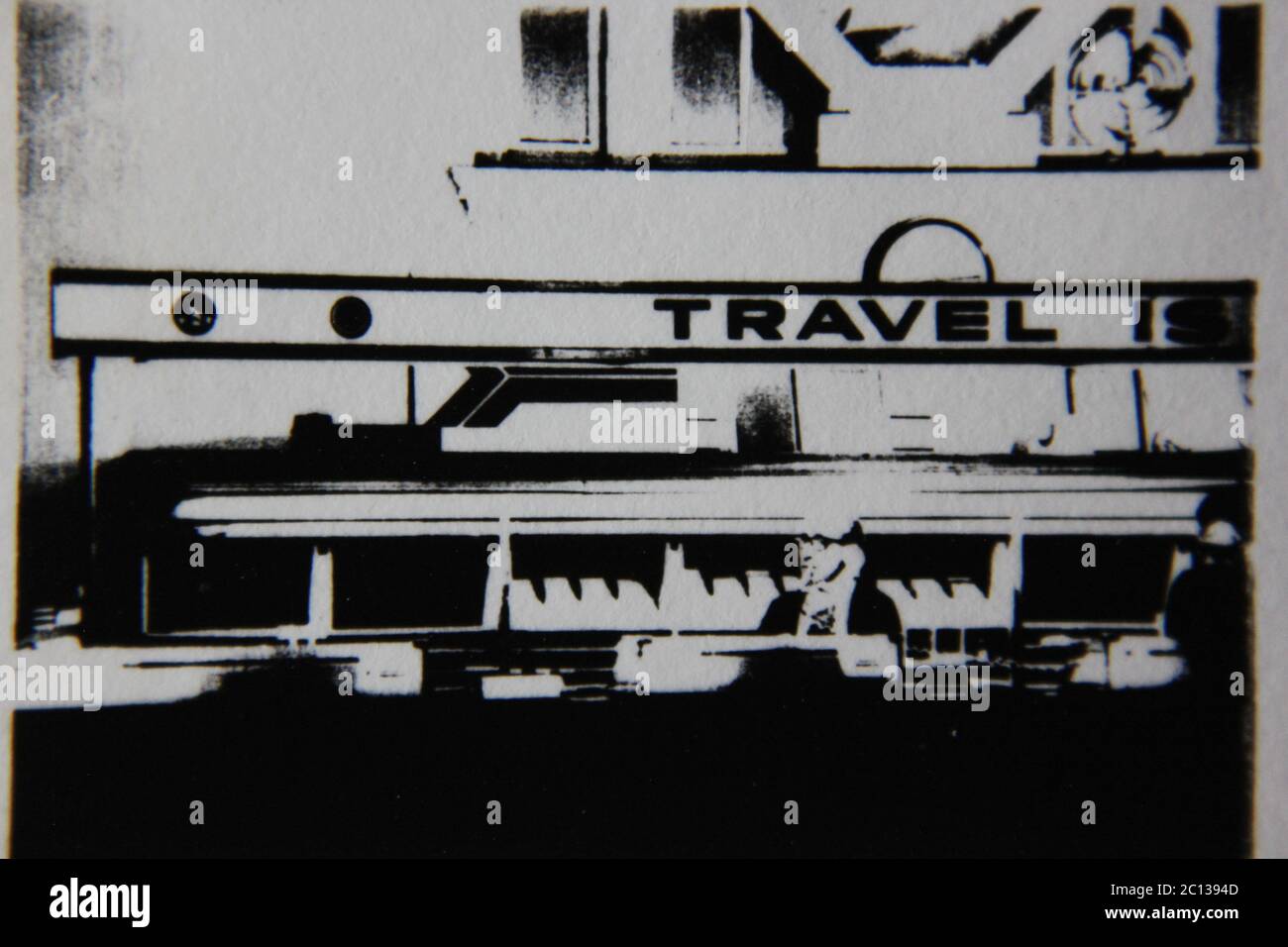 Fine 1970s vintage black and white photography of a dream like state ...