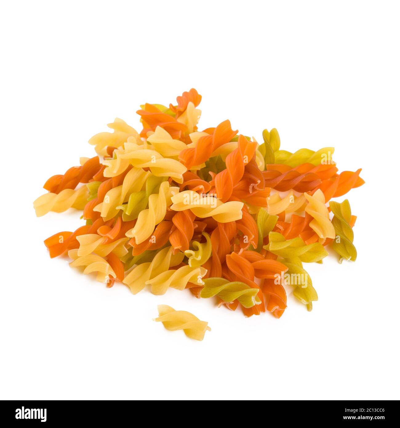 Pasta isolated on white background Stock Photo