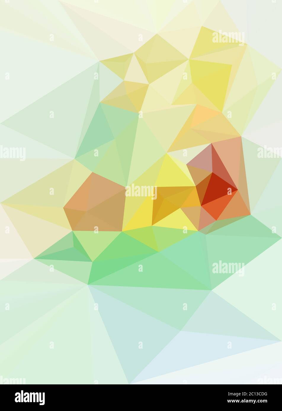 Abstract Low Poly Background Stock Photo