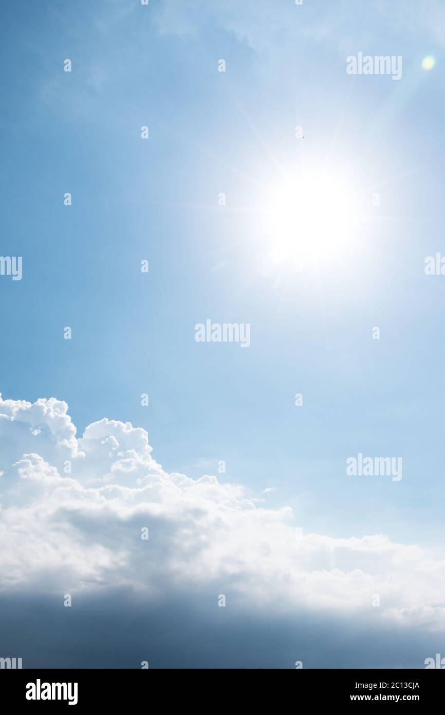 blue sunny sky Stock Photo - Alamy
