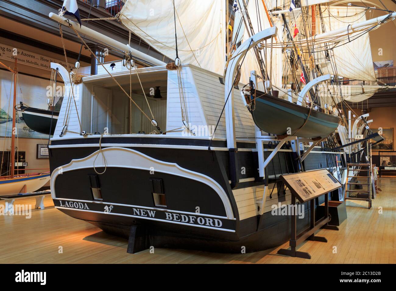 Whaling Museum National Historical Park, New Bedford, Massachusetts, USA Stock Photo