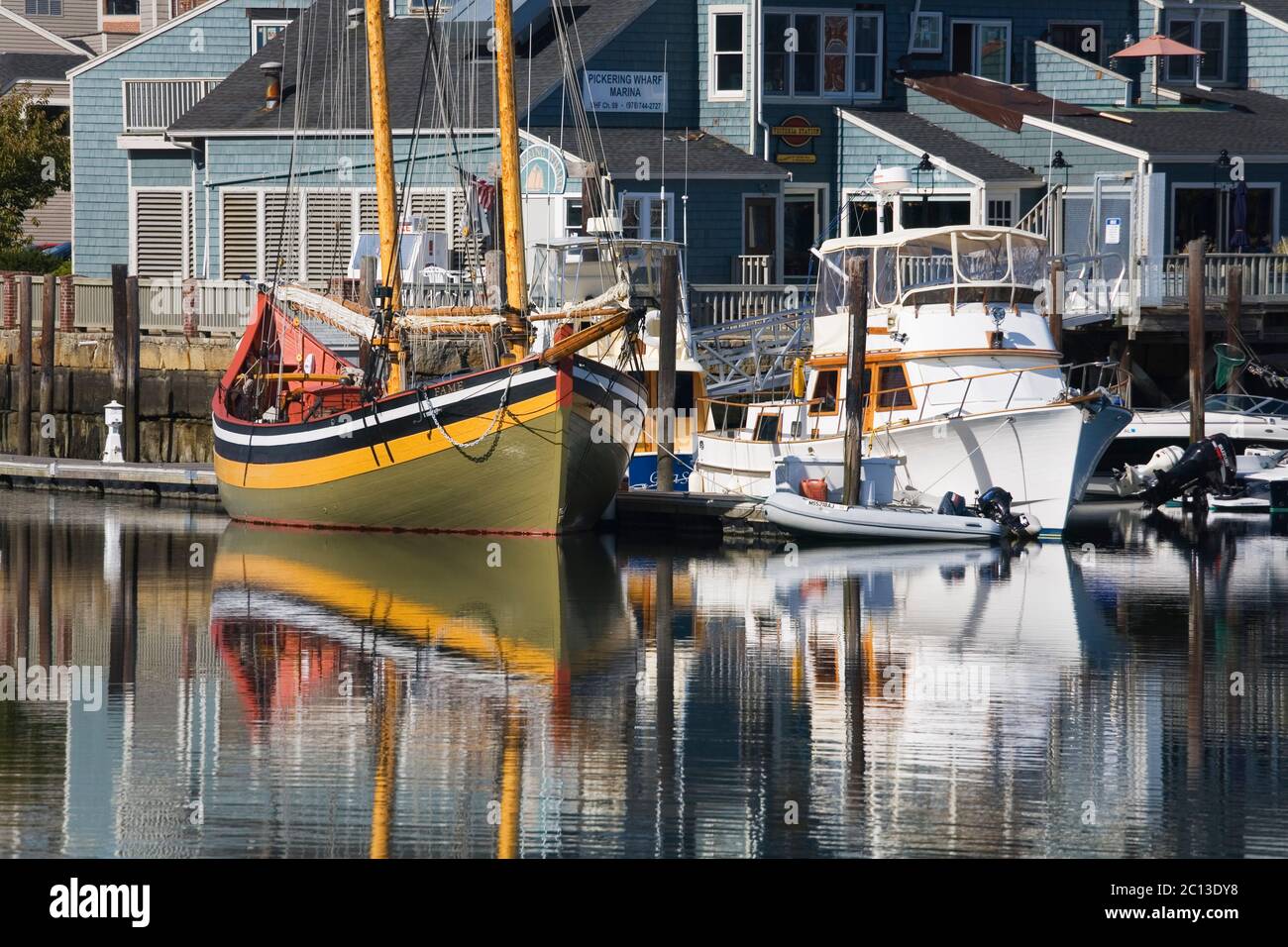 Pickering wharf, salem hi-res stock photography and images - Alamy