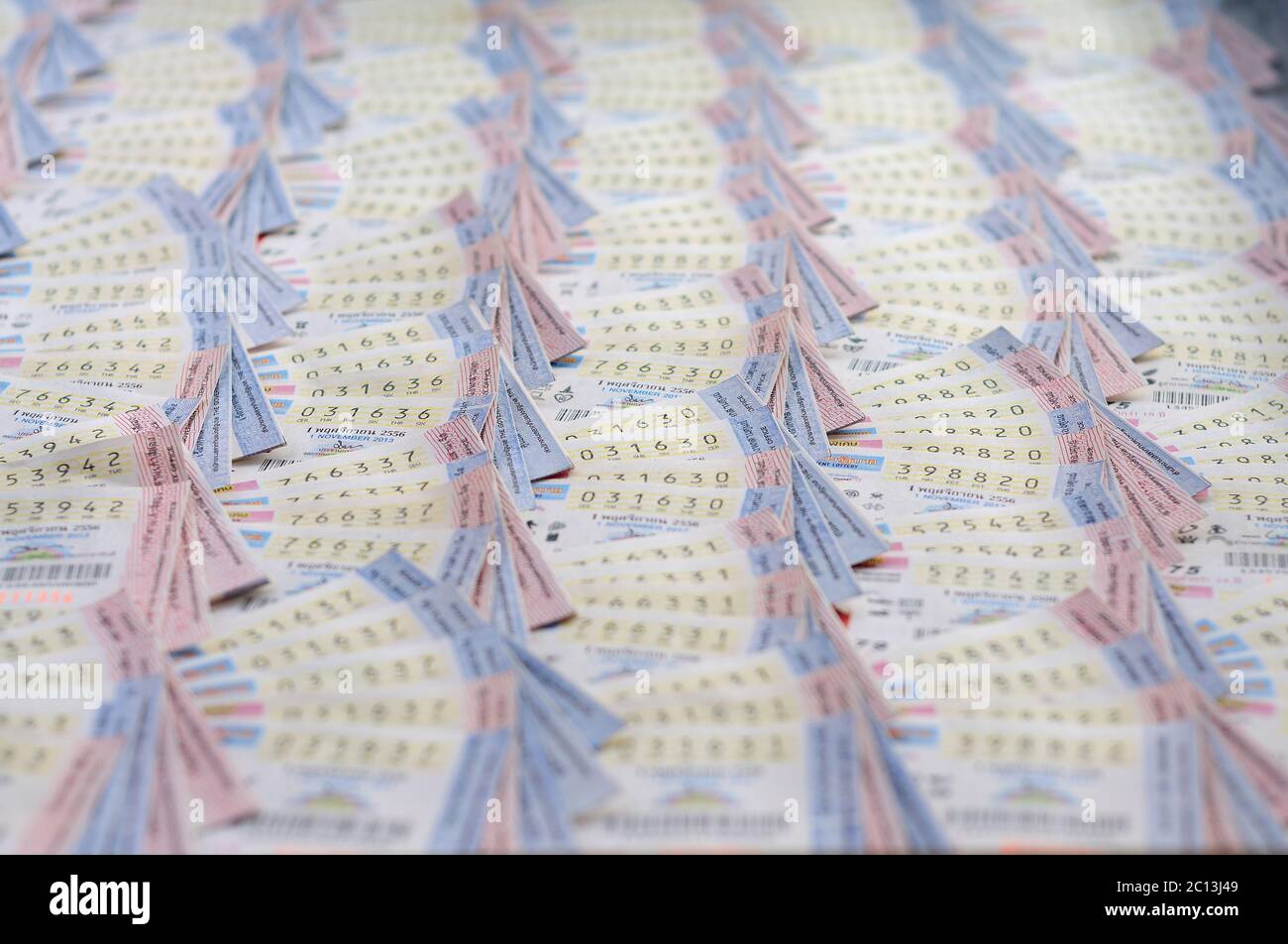 Thai Lottery Tickets High Resolution Stock Photography And Images Alamy