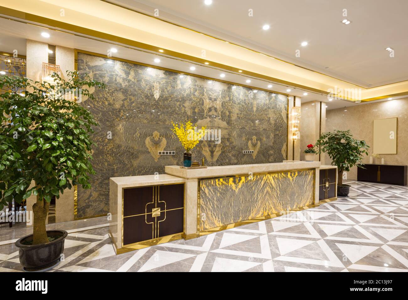 interior of modern hall Stock Photo - Alamy