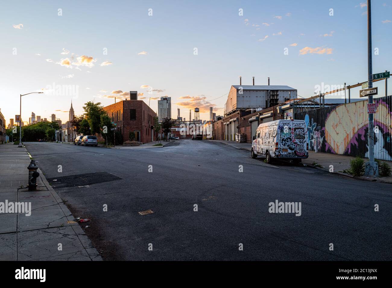 BROOKLYN, NY, USA Scenes from the Industrial Business Zone of