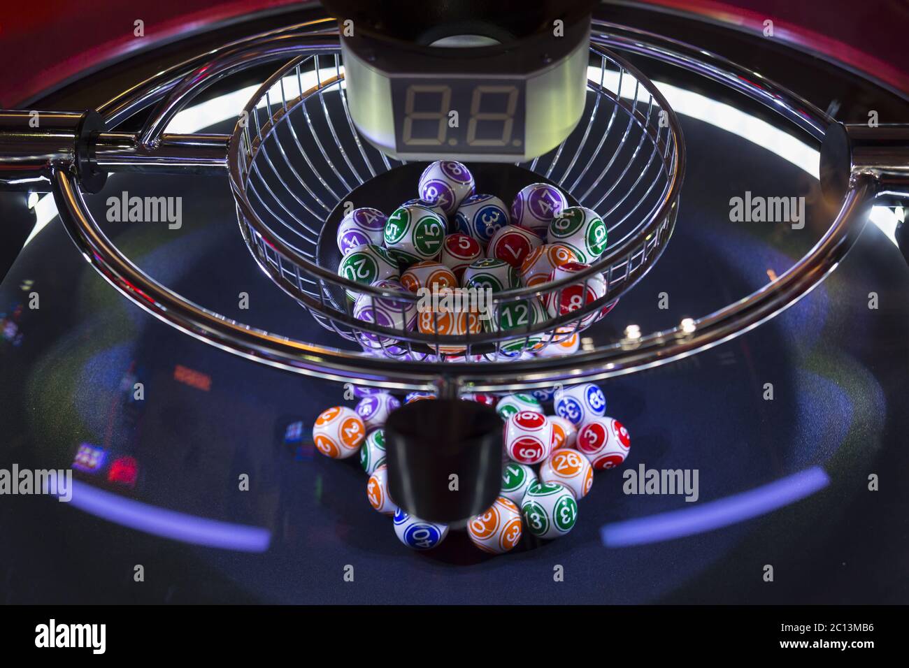 Lotto machine hi-res stock photography and images - Alamy