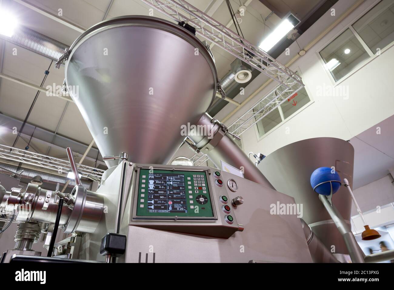 Process sausage production meat processing hi-res stock photography and ...