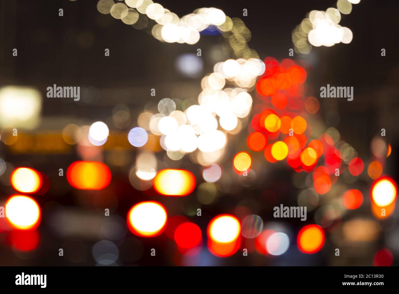 Blurred street lights hi-res stock photography and images - Alamy