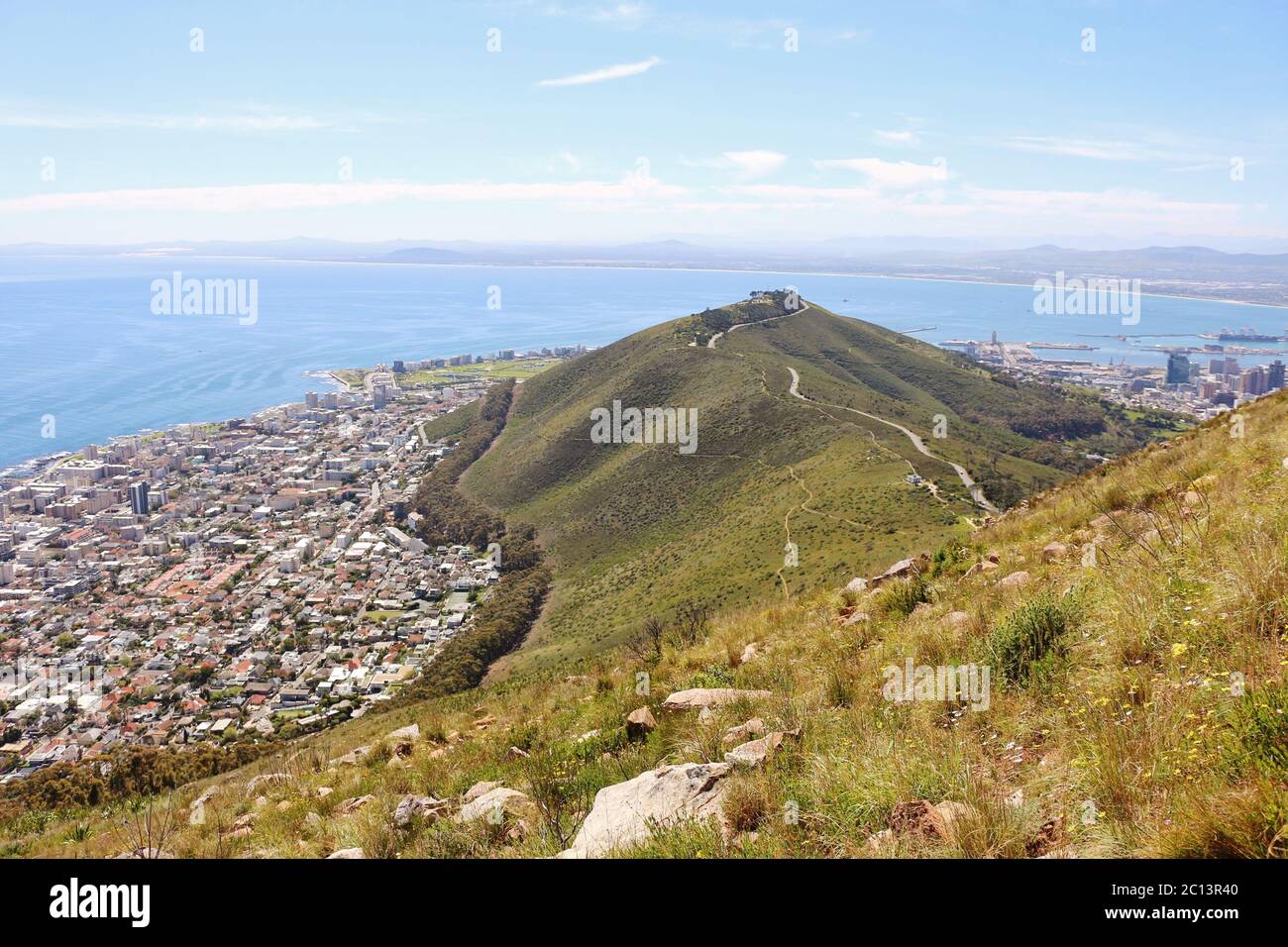 Beautiful South African Coastline near Cape Town Stock Photo Alamy