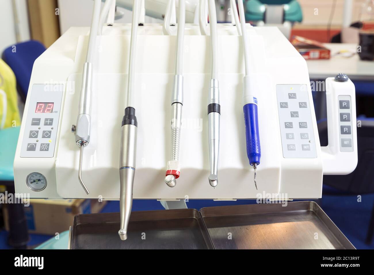 Dental instruments for stomatology practice Stock Photo Alamy