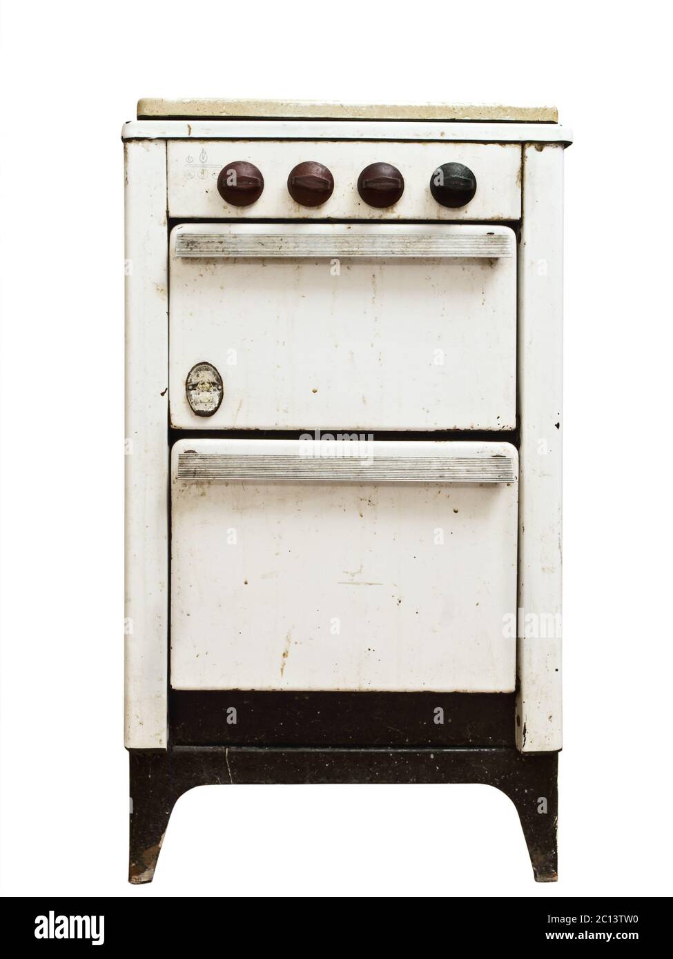 old gas stove Stock Photo Alamy