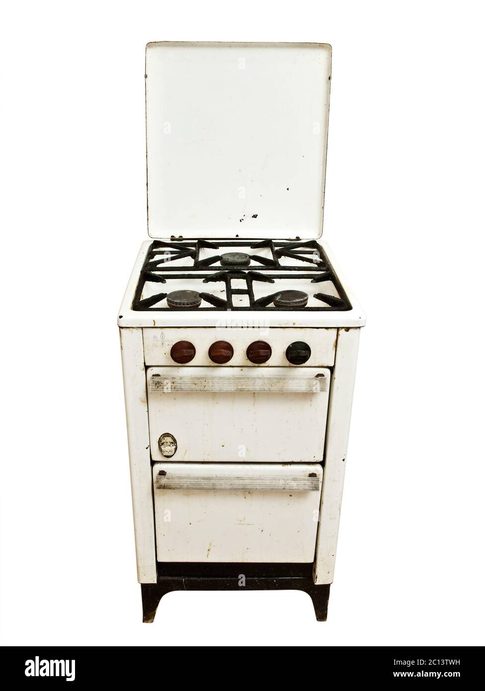 old gas stove Stock Photo - Alamy