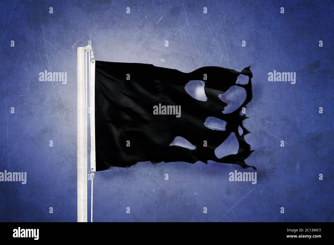 Plain Black Flag