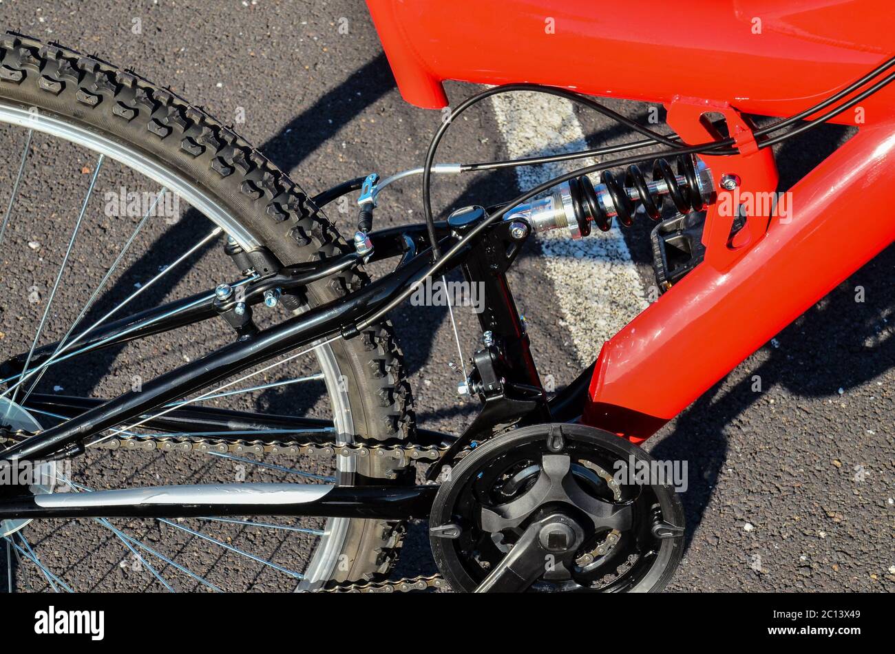 Full suspension mountain bike hires stock photography and images Alamy