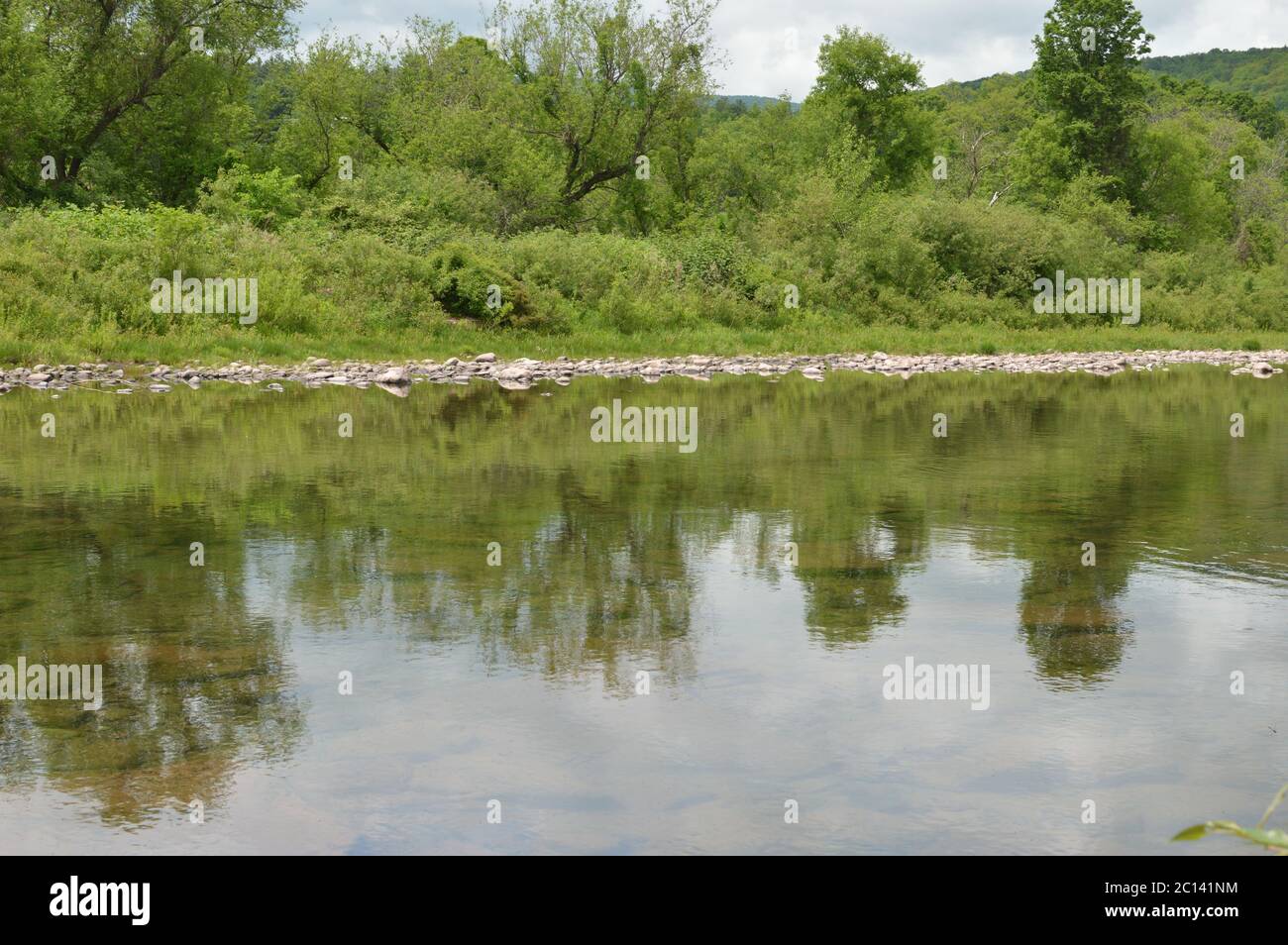 Schoharie River, Catskills Stock Photo Alamy