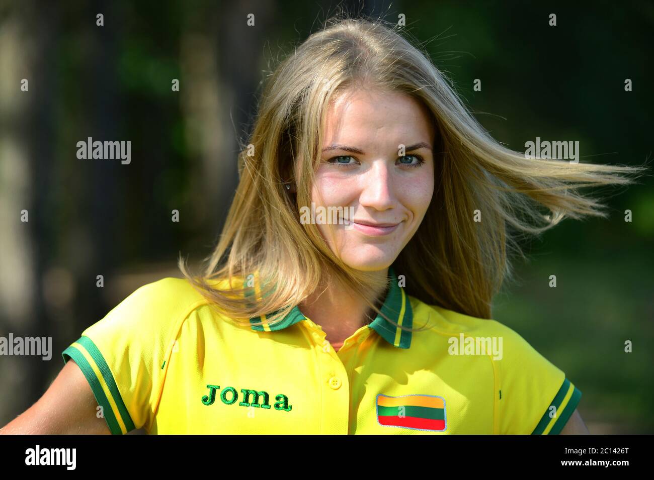 Lithuanian high jumper Airine Palsyte Stock Photo - Alamy
