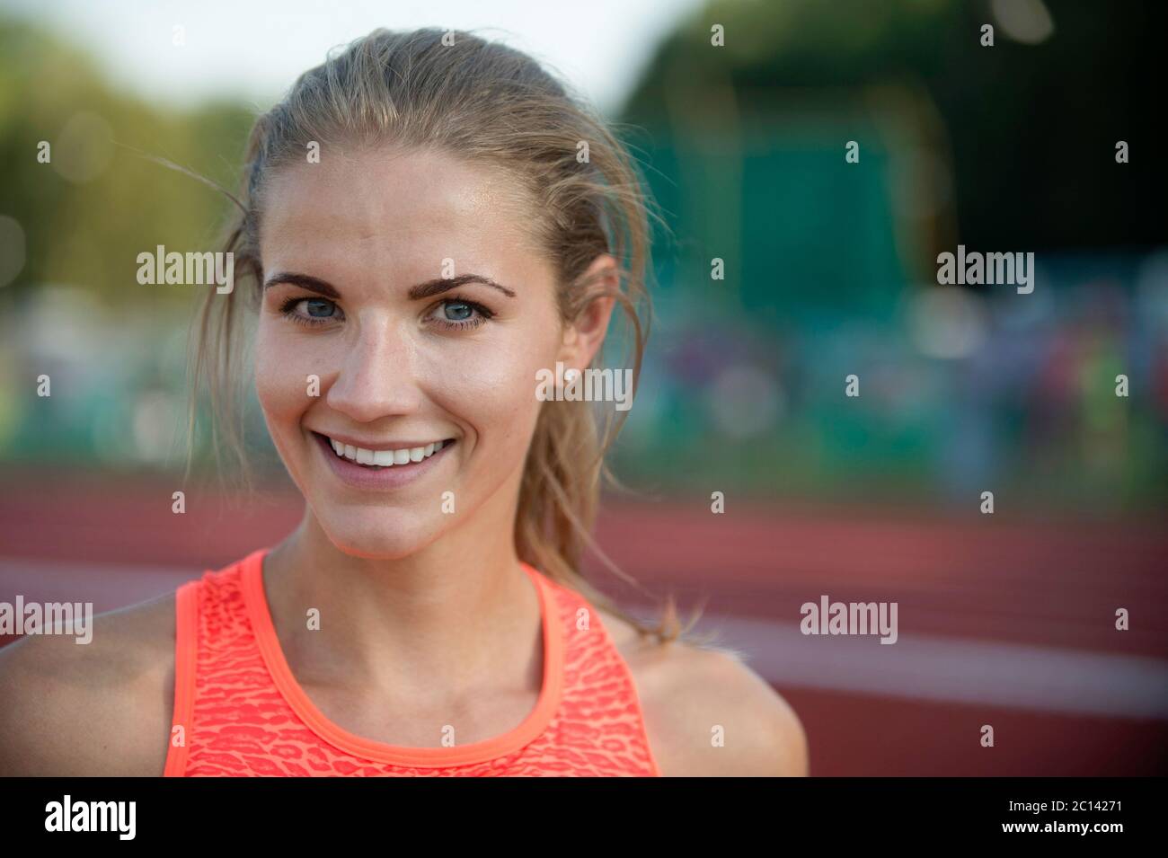 Lithuanian high jumper Airine Palsyte Stock Photo - Alamy