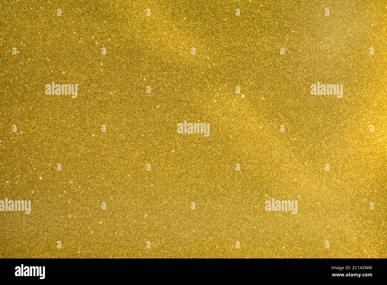 Yellow Glitter Stock Photo - Download Image Now - 2018, Abstract