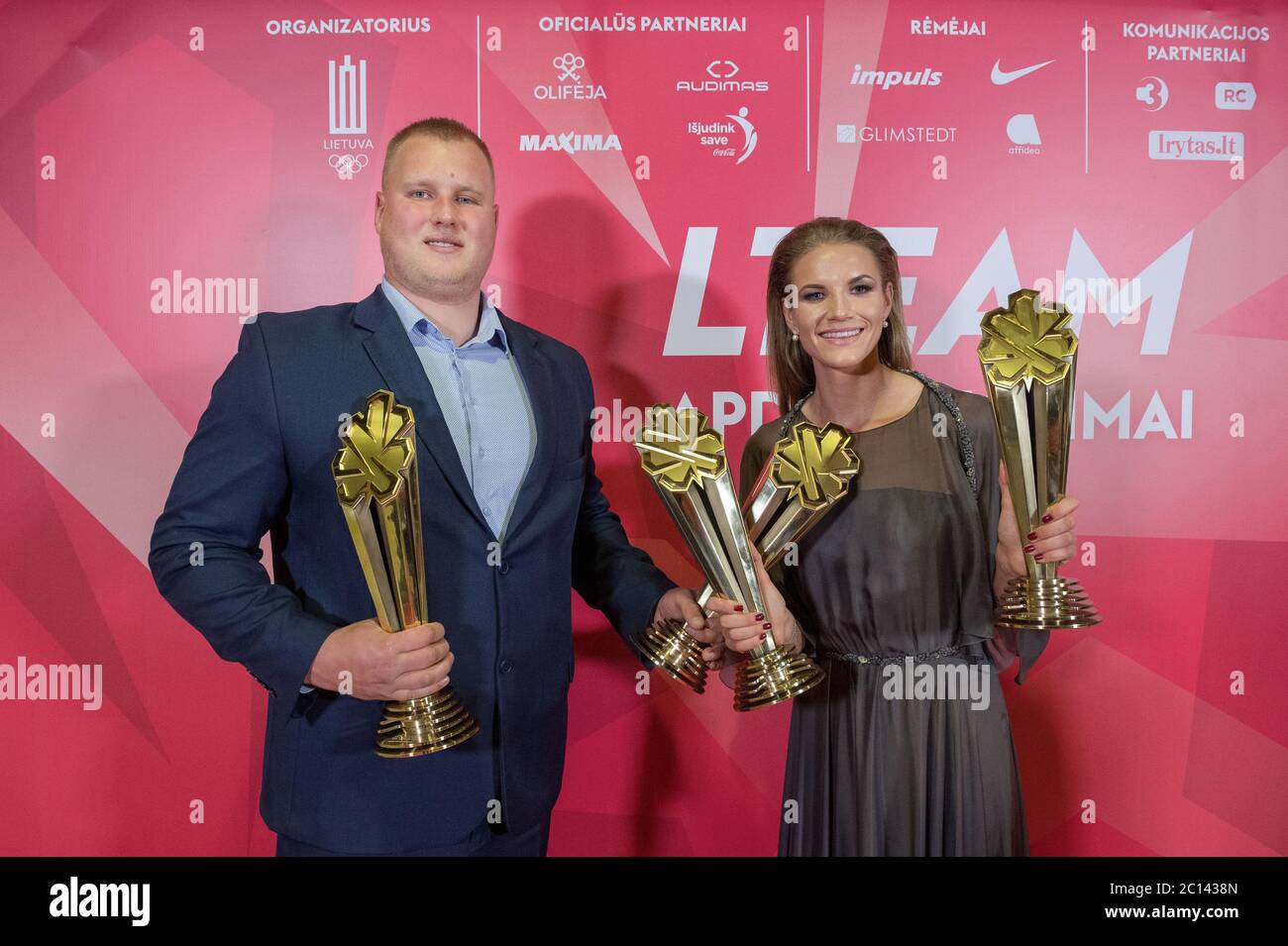 Lithuanian high jumper Airine Palsyte Stock Photo - Alamy