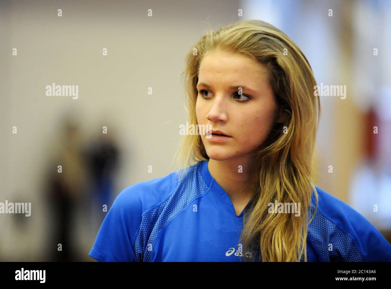Lithuanian high jumper Airine Palsyte Stock Photo - Alamy