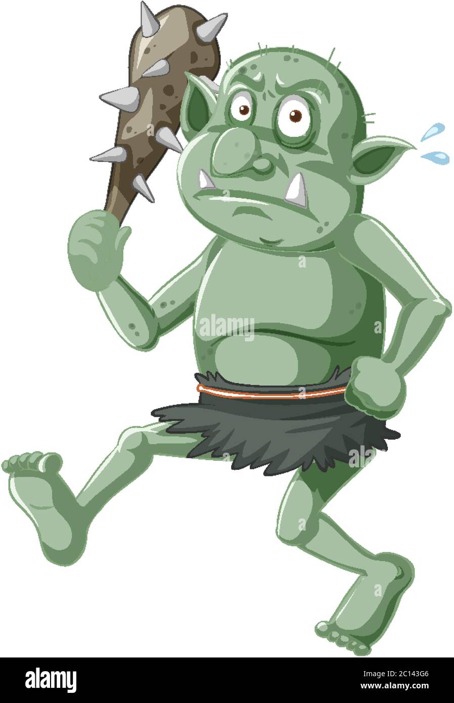 Dark green goblin or troll holding hunting tool in cartoon character isolated illustration Stock Vector Image & Art - Alamy Dark green goblin or troll holding hunting tool in cartoon character isolated illustration Stock Vector Image & Art - Alamy