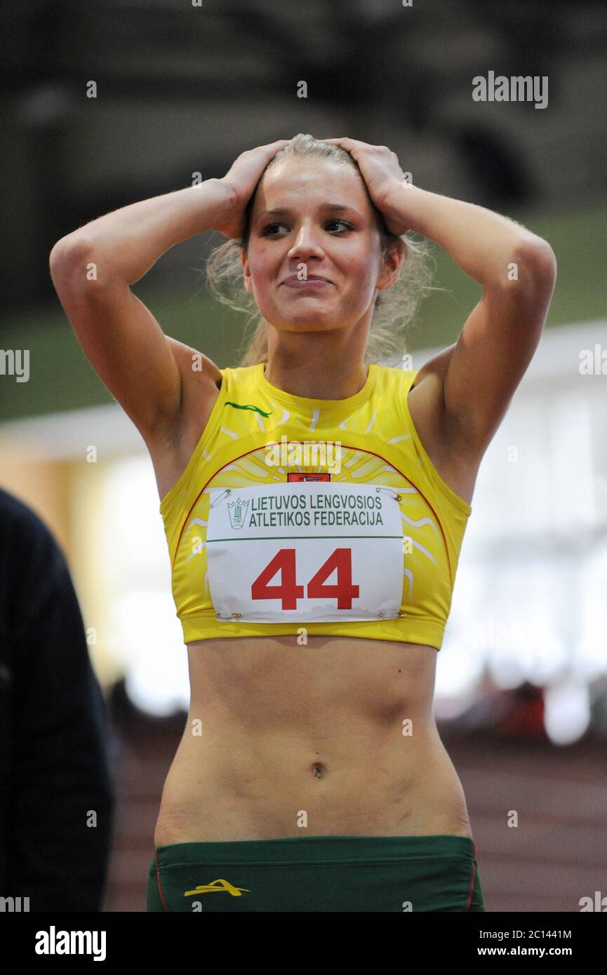 Lithuanian high jumper Airine Palsyte Stock Photo - Alamy