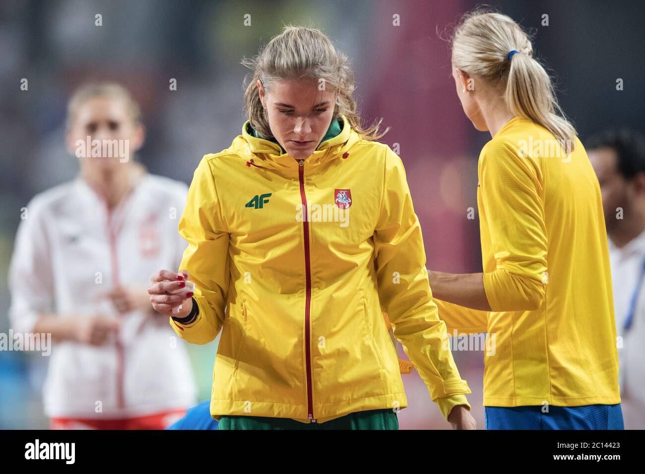 Lithuanian high jumper Airine Palsyte Stock Photo - Alamy