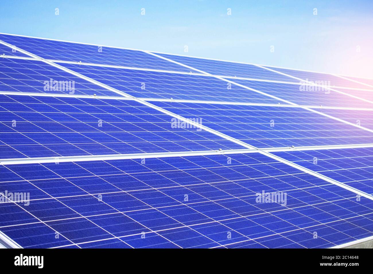 surface of solar panels Stock Photo Alamy