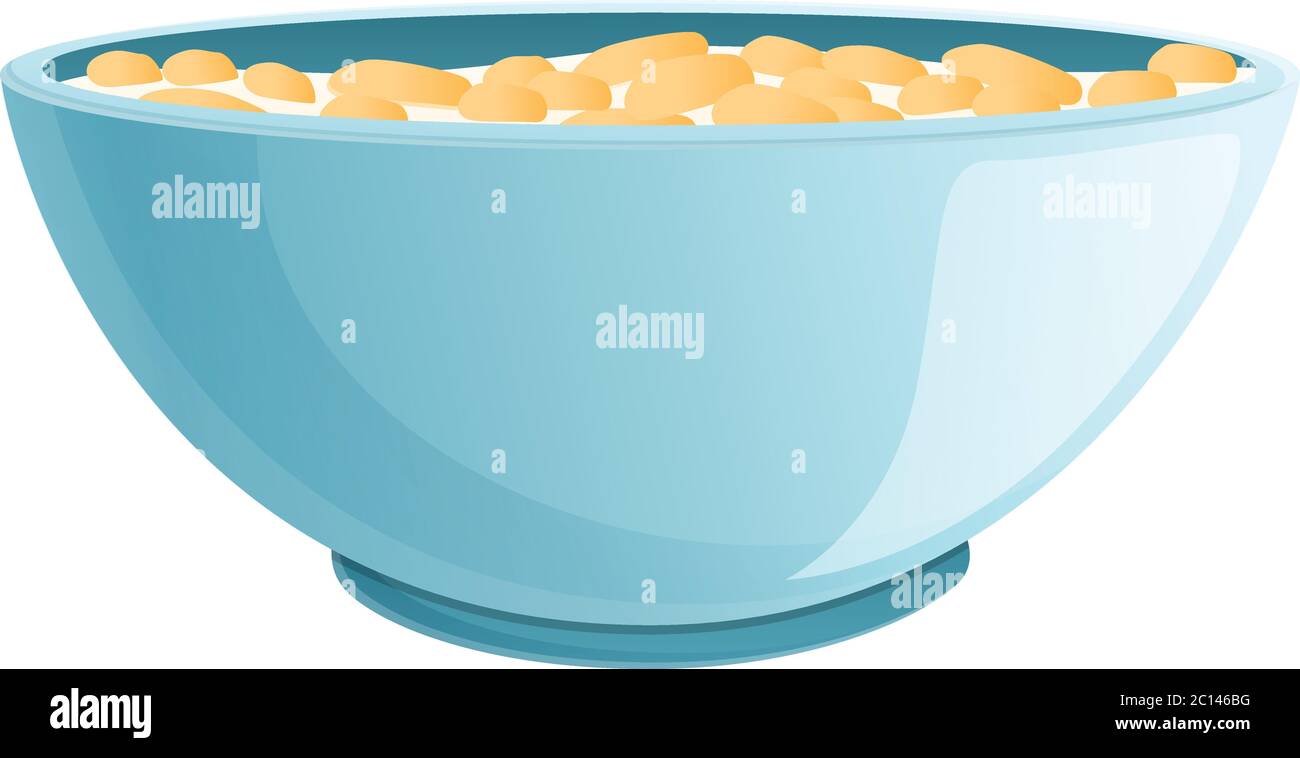 Nutrition cereal flakes icon. Cartoon of nutrition cereal flakes vector