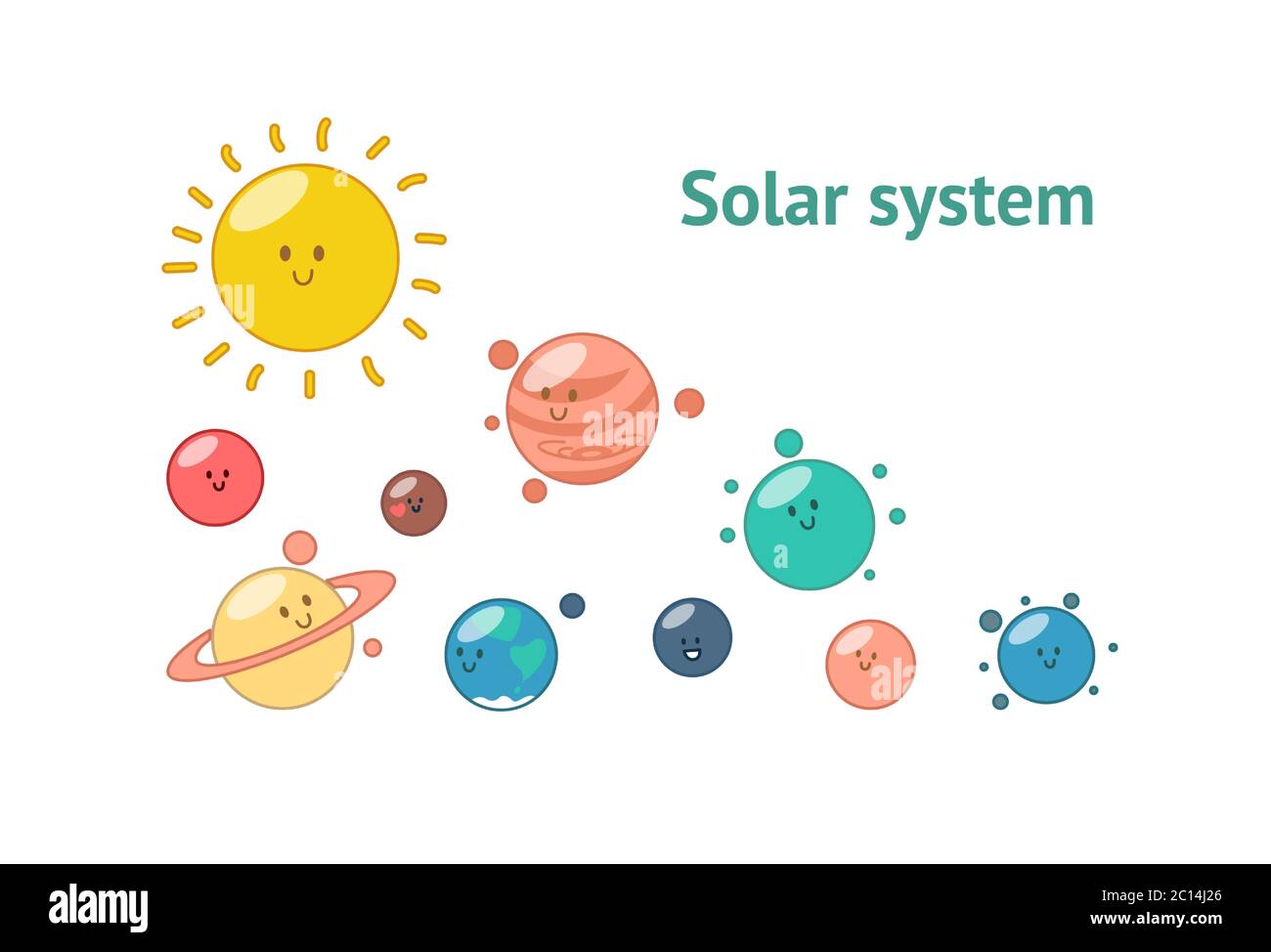 Solar system planets and the Sun. Cute characters for patterns on paper, fabric, textile and web designs. Vector illustration in cartoon style Stock Vector Image & Art - Alamy Solar system planets and the Sun. Cute characters for patterns on paper, fabric, textile and web designs. Vector illustration in cartoon style Stock Vector Image & Art - Alamy