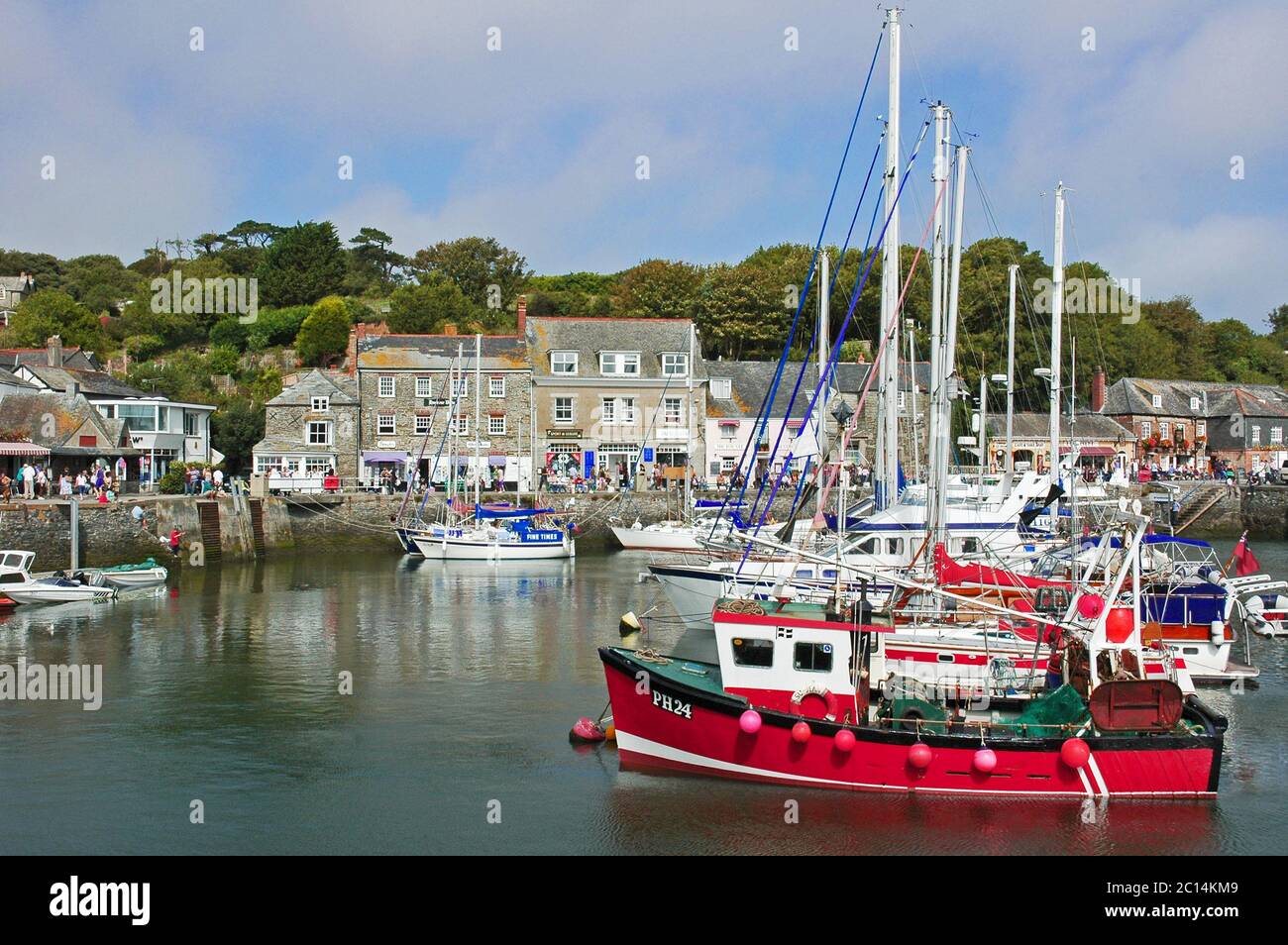 Old fishing boats padstow hi-res stock photography and images - Alamy