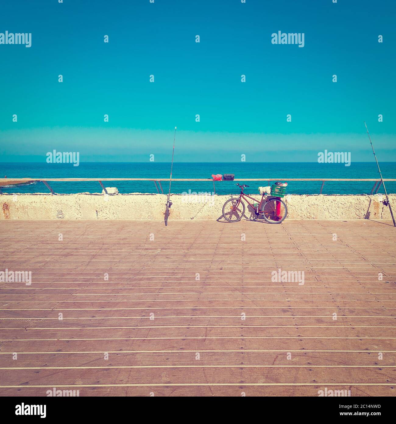 Bicycle blue flat design hi-res stock photography and images - Alamy