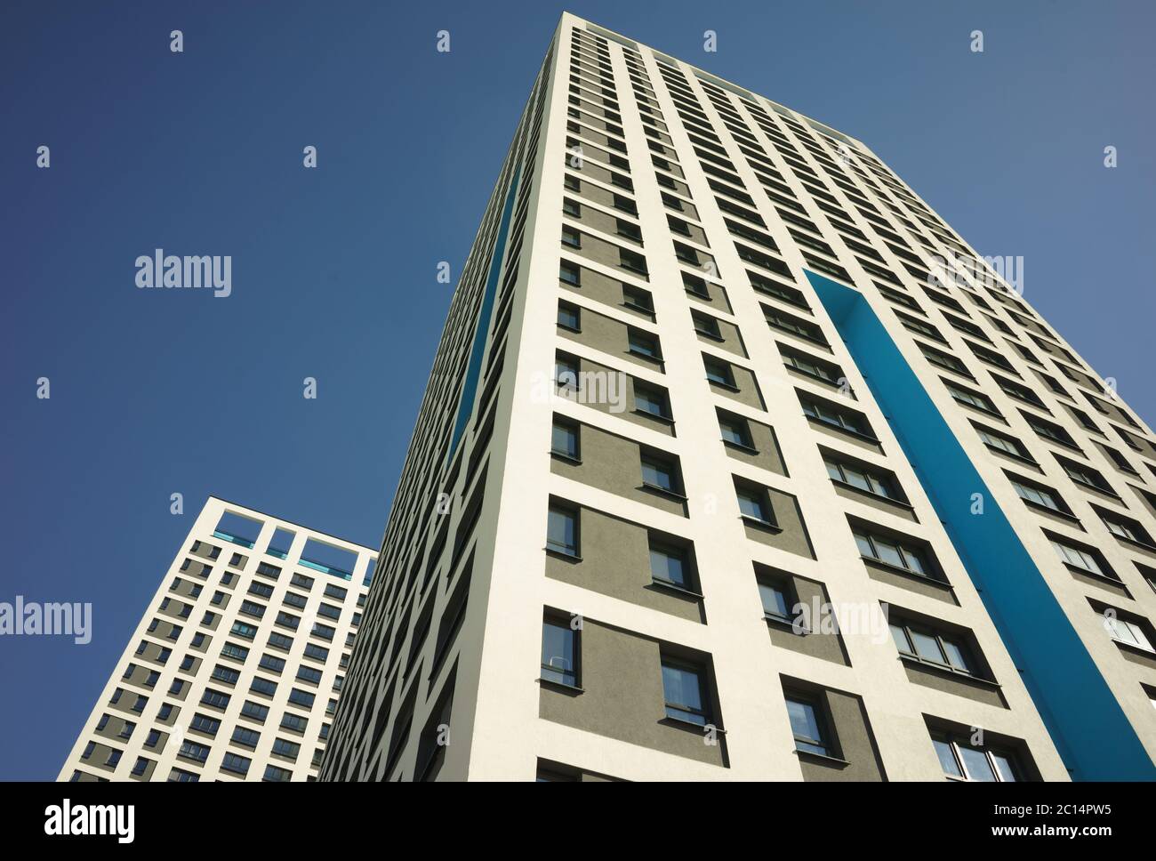 Apartment Complex with Windows Stock Photo Alamy