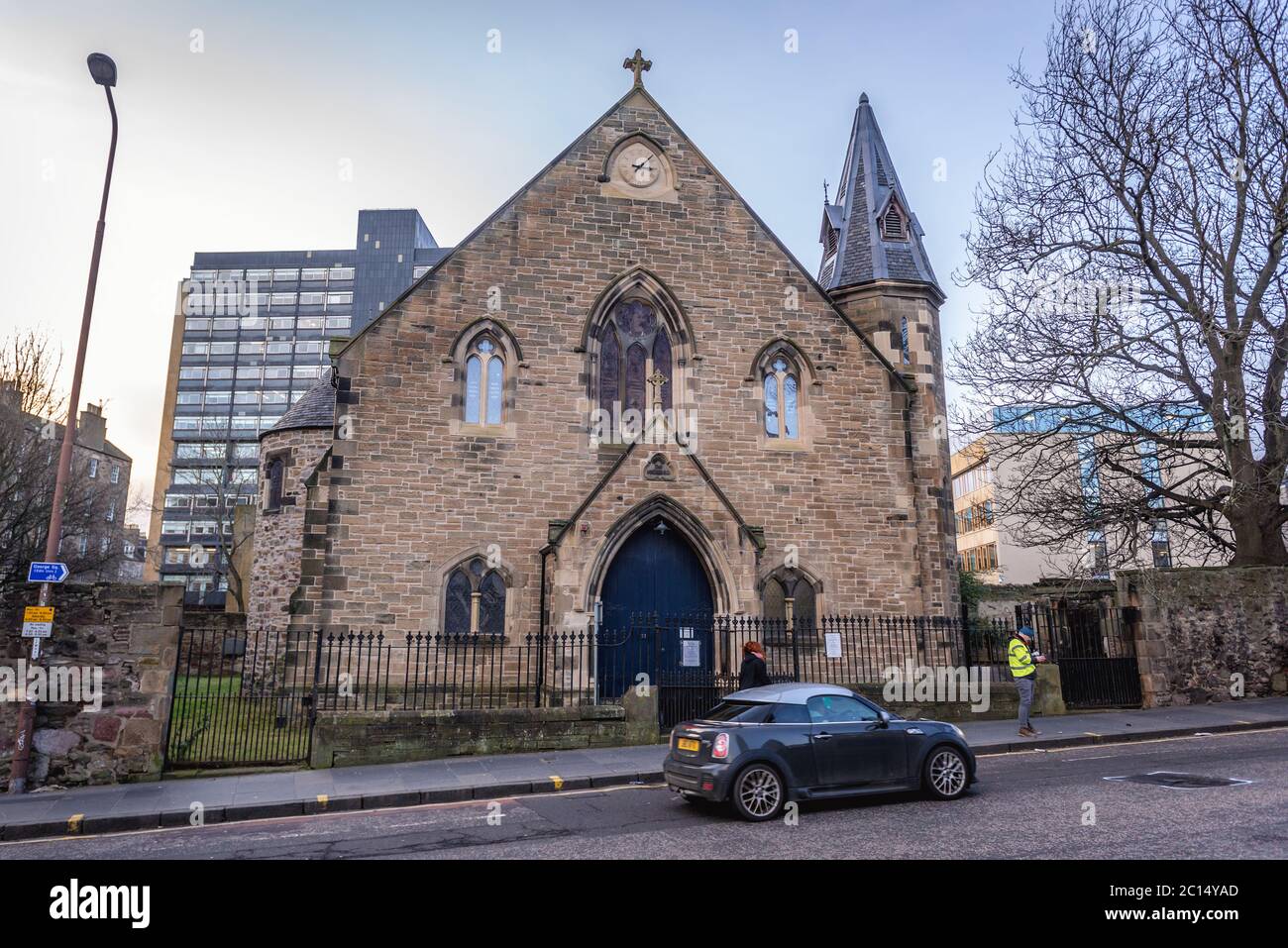 Orthodox Community of Saint Andrew on Chapel Street in Edinburgh, the capital of Scotland, part of United Kingdom Stock Photo