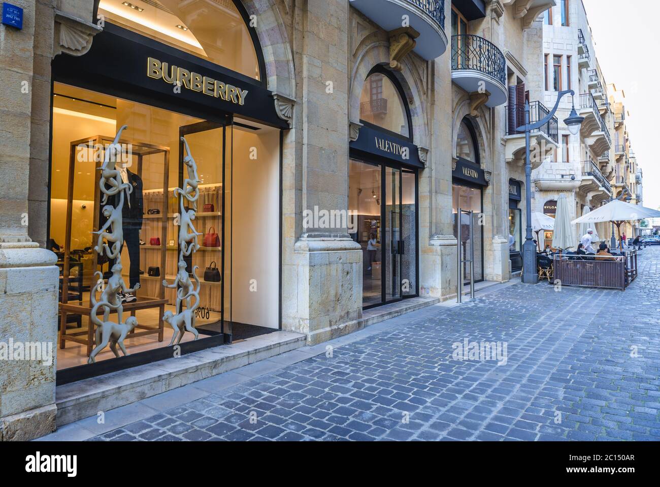 Burberry shop in Beirut Souks shopping area in downtown of Beirut, Lebanon  Stock Photo - Alamy