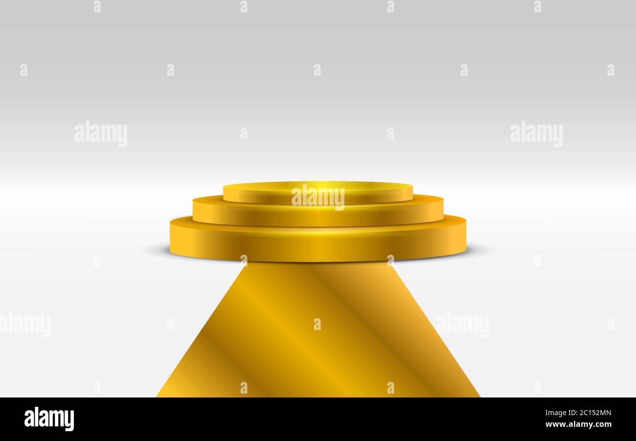 Black luxury podium golden hi-res stock photography and images - Alamy