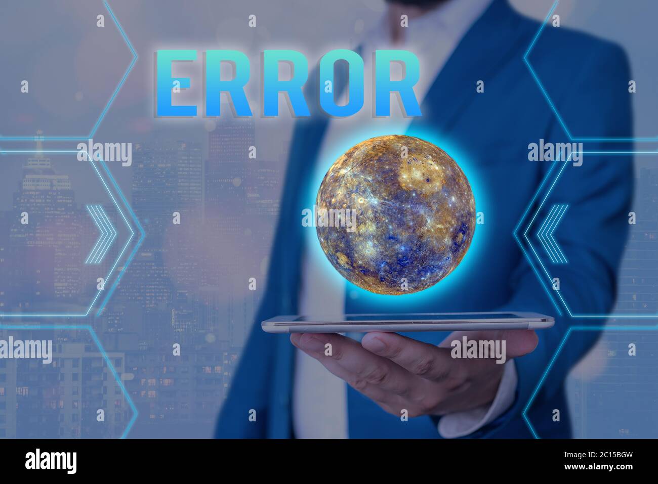 Handwriting text Error. Conceptual photo failure or in deviation from the intended performance or behavior Elements of this image furnished by NASA Stock Photo