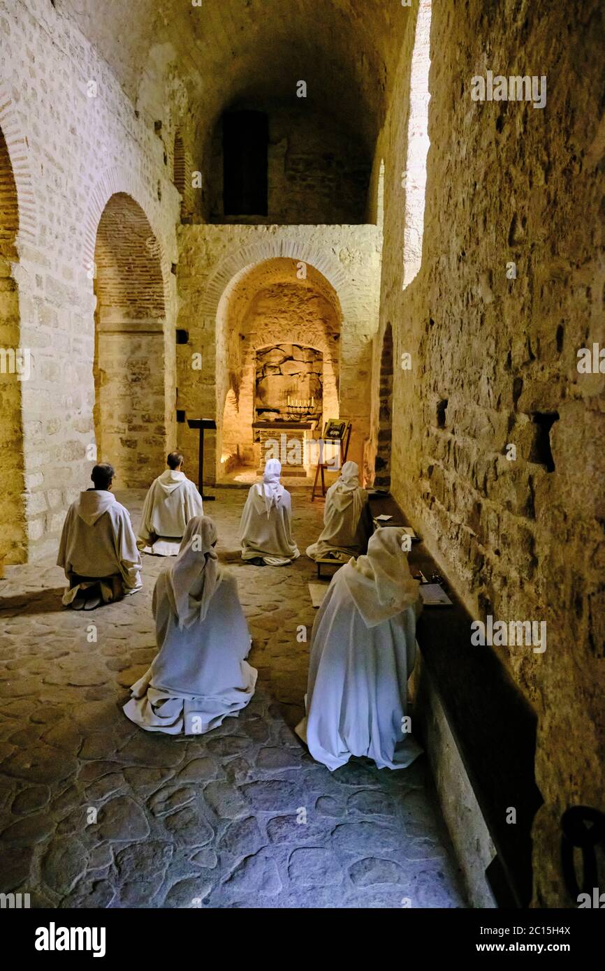Mont saint michel notre dame sous terre hires stock photography and