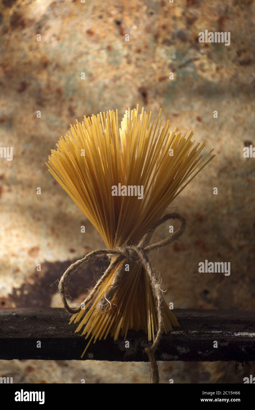 Italian cuisine, spaghetti Stock Photo