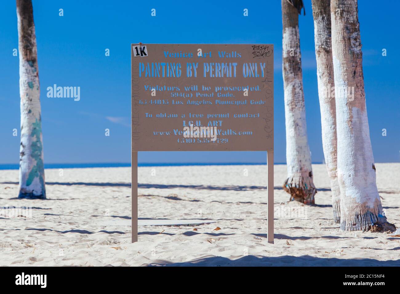 Venice Beach By Day In California Usa Stock Photo Alamy