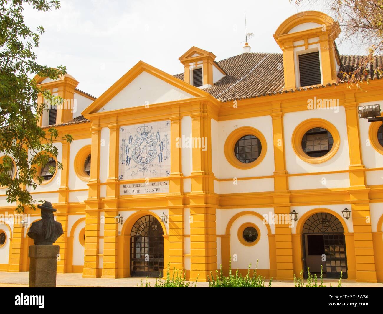 The Royal Andalucían School of Equestrian Art Stock Photo