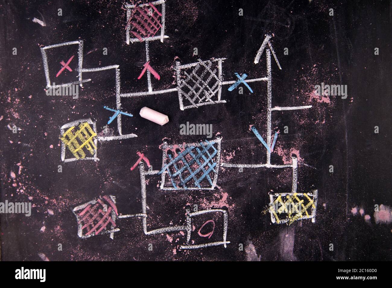 Flowchart vector hi-res stock photography and images - Alamy