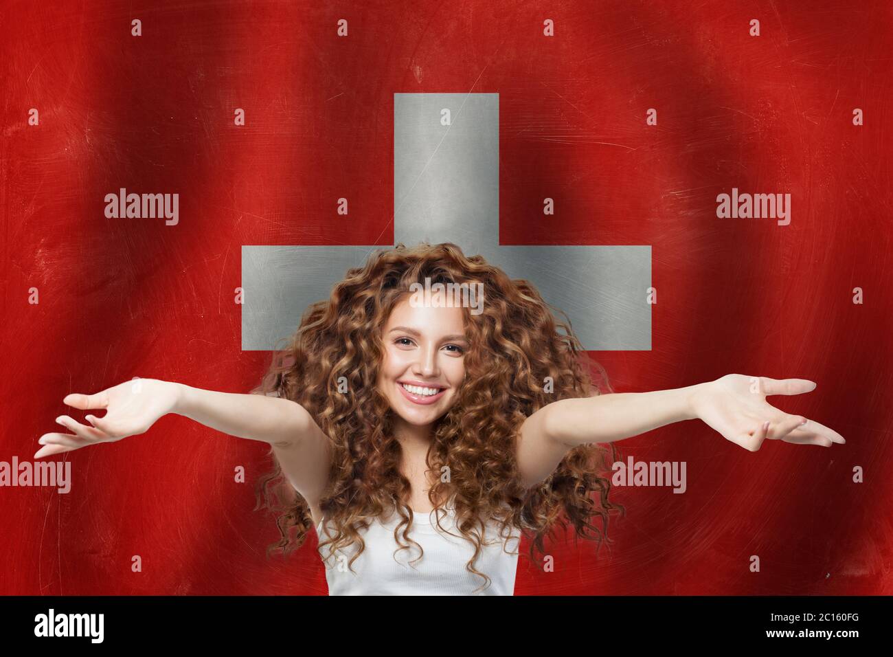 Love Switzerland Swiss Flag Background Stock Photo Alamy Love Switzerland Swiss Flag Background Stock Photo Alamy